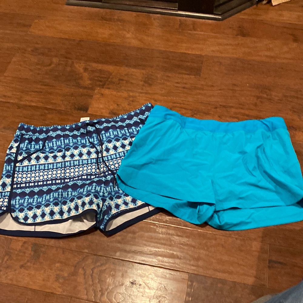 Lot of 2 Lands End Swim Shorts 18 Women’s